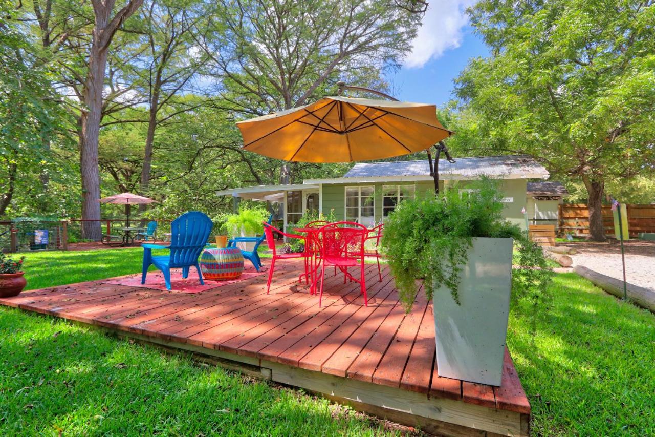 Creekside Cabins - The Getaway Villa Wimberley Eksteriør billede